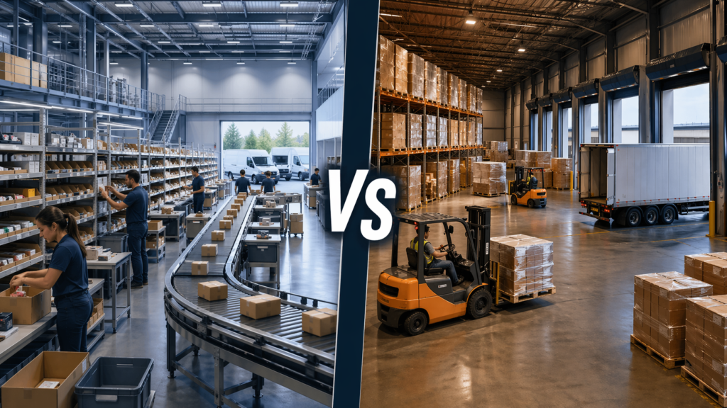 Fulfillment Center vs Distribution Center